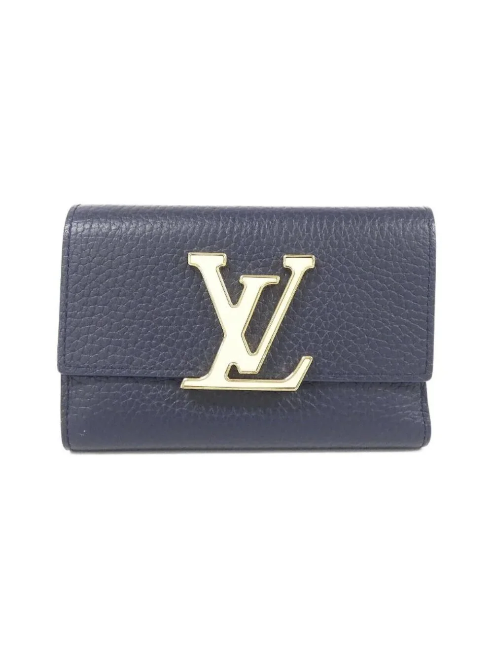 Louis Vuitton Taurillon Portefeuille Capucines Compact Wallet